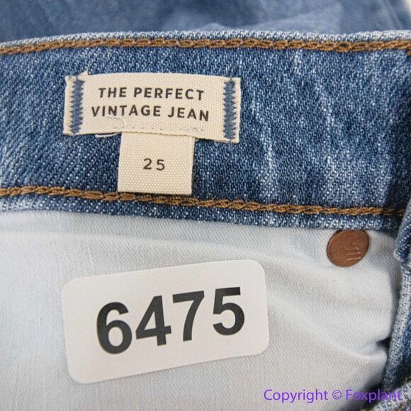 NEW Madewell The Perfect Vintage Jean in‎ Earlside Wash: Raw-Hem Edition, 25 - Picture 14 of 16